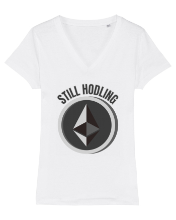 Still Hodling.Etherum  White