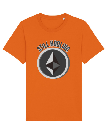 Still Hodling.Etherum  Bright Orange