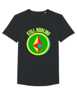 Still Hodling.Etherum  Tricou mânecă scurtă guler larg Bărbat Skater