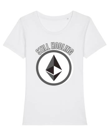 Still Hodling.Etherum  White
