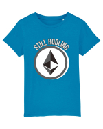 Still Hodling.Etherum  Tricou mânecă scurtă  Copii Mini Creator