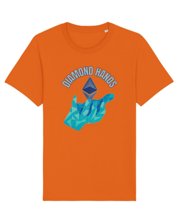 Diamond Hands Bright Orange