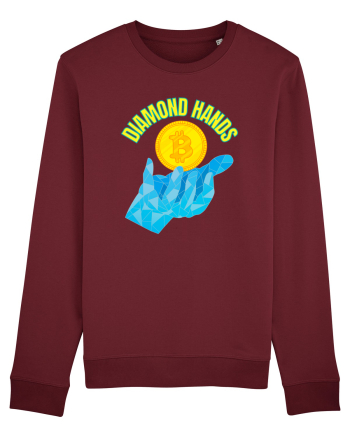 Diamond Hands Burgundy