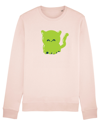 Ghost green kitty Bluză mânecă lungă Unisex Rise