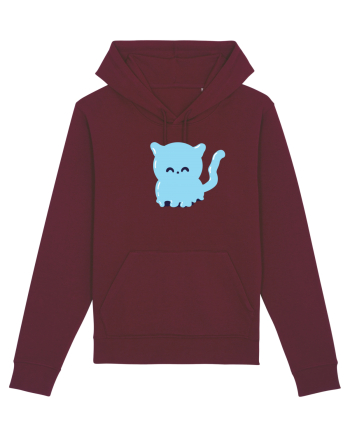 Ghost blue kitty Burgundy