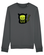 Reaper kitty Bluză mânecă lungă Unisex Rise