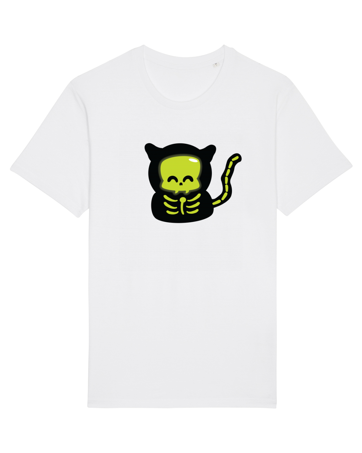 Tricou mânecă scurtă Unisex Rocker White