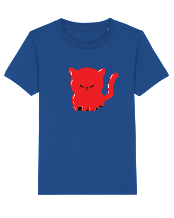 Ghost red devil kitty Majorelle Blue
