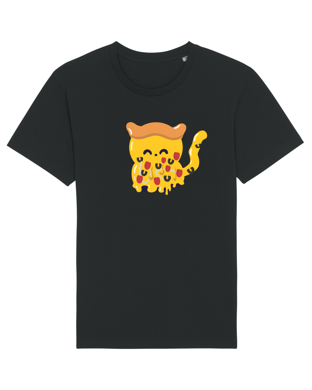 Tricou mânecă scurtă Unisex Rocker Black