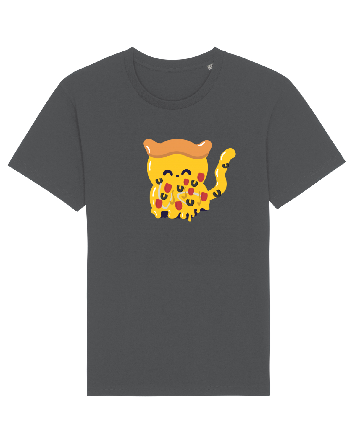 Tricou mânecă scurtă Unisex Rocker Anthracite
