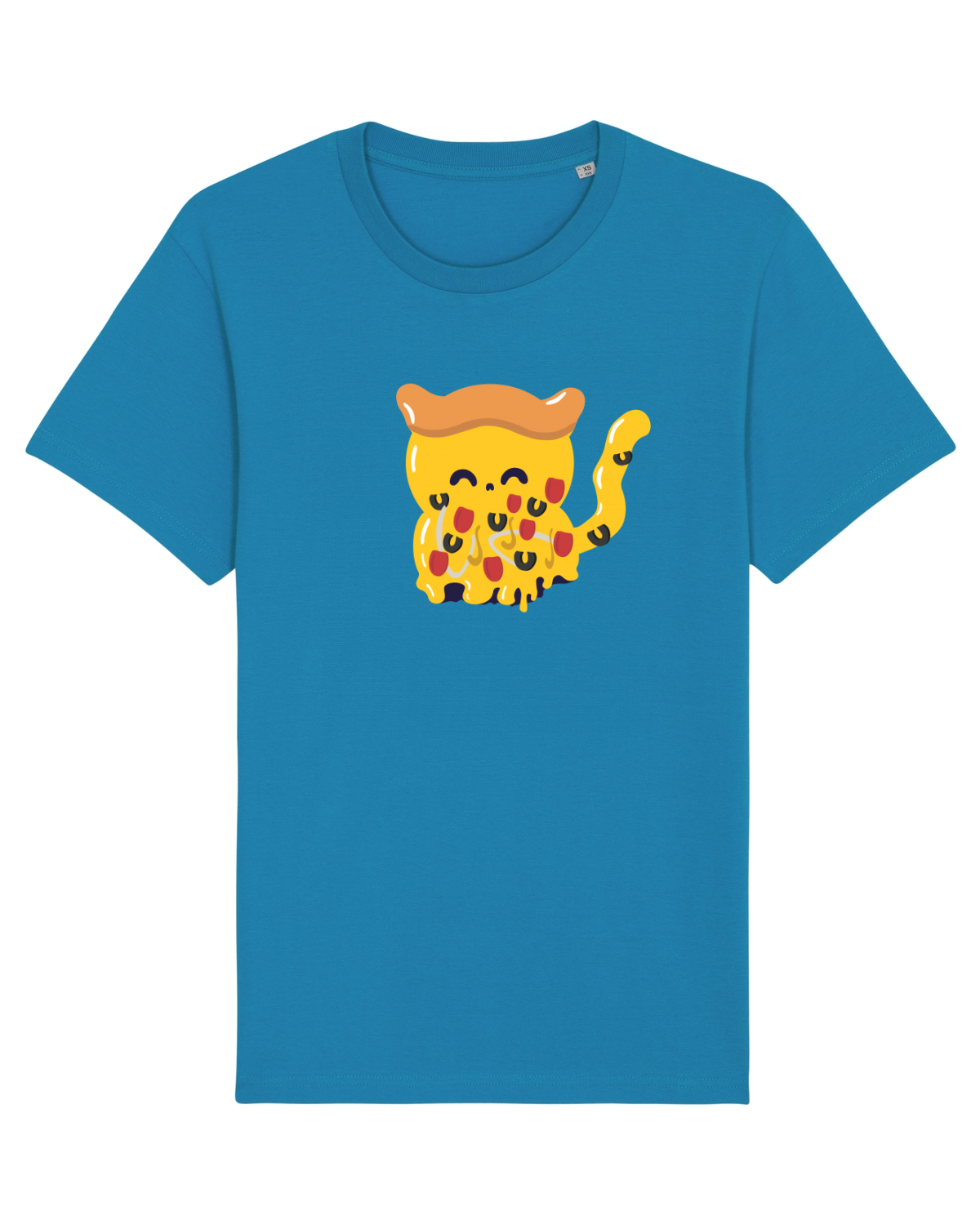 Tricou mânecă scurtă Unisex Rocker Azur
