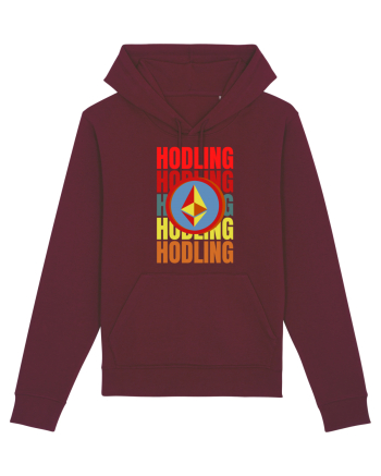 Hodling.Etherum  Burgundy
