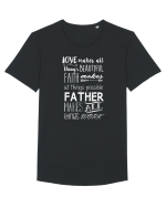 FATHER Tricou mânecă scurtă guler larg Bărbat Skater