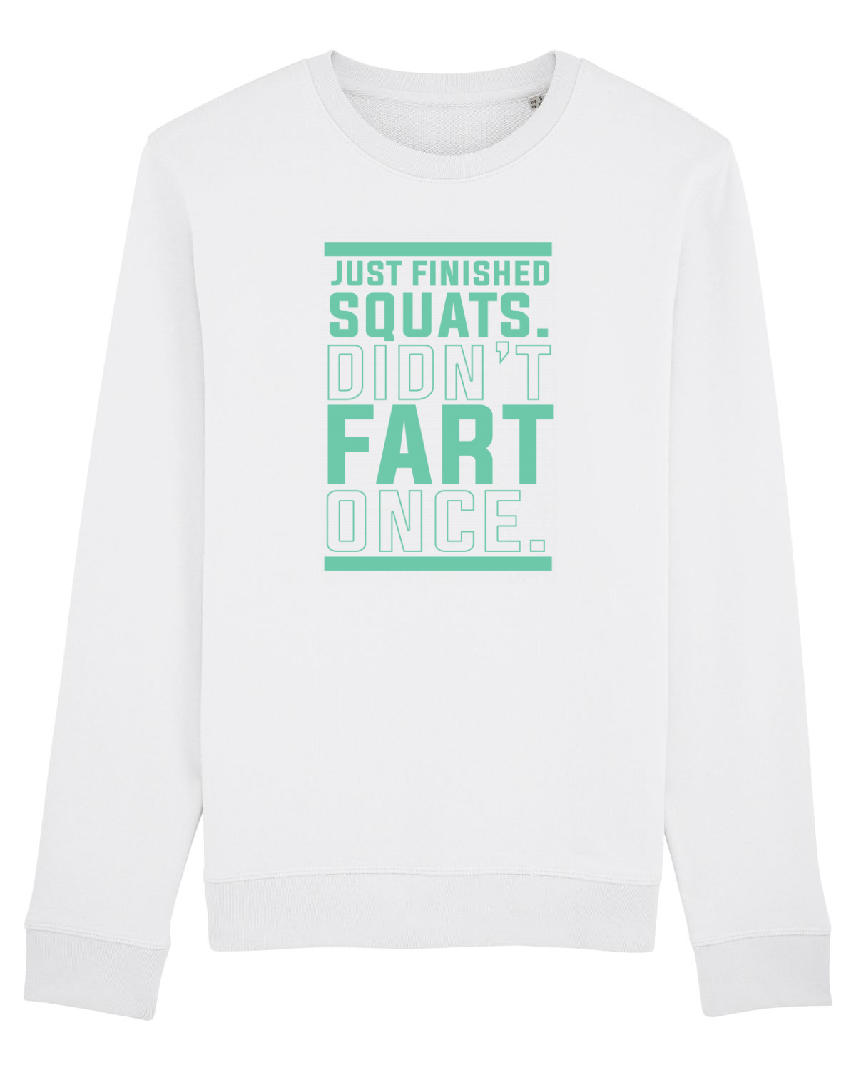 Bluză mânecă lungă Unisex Rise White
