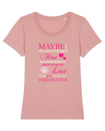 FIREFIGHTER Tricou mânecă scurtă guler larg fitted Damă Expresser