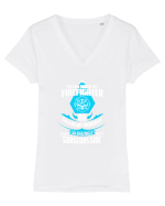 FIREFIGHTER Tricou mânecă scurtă guler V Damă Evoker