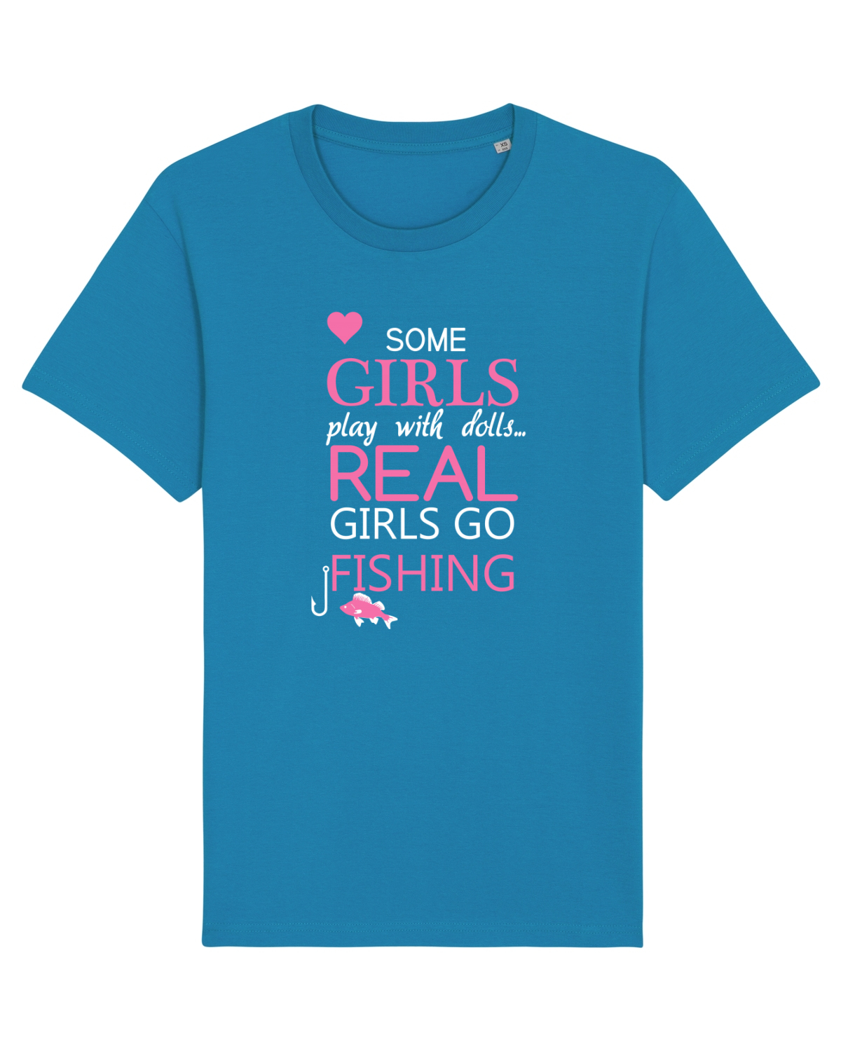 Tricou mânecă scurtă Unisex Rocker Azur
