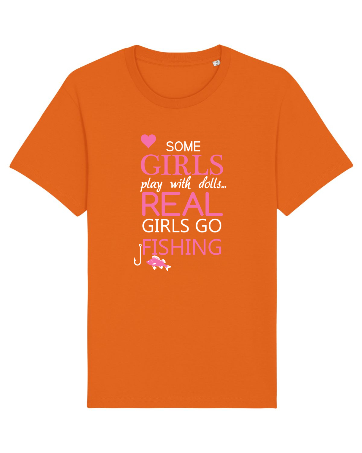 Tricou mânecă scurtă Unisex Rocker Bright Orange