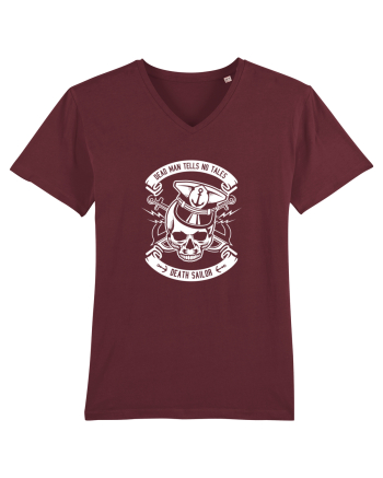 Skull Marinar White Burgundy