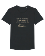 FISHING Tricou mânecă scurtă guler larg Bărbat Skater