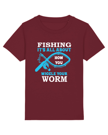 FISHING Burgundy