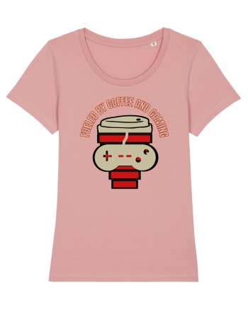 Fueled By Coffee And Gaming Canyon Pink