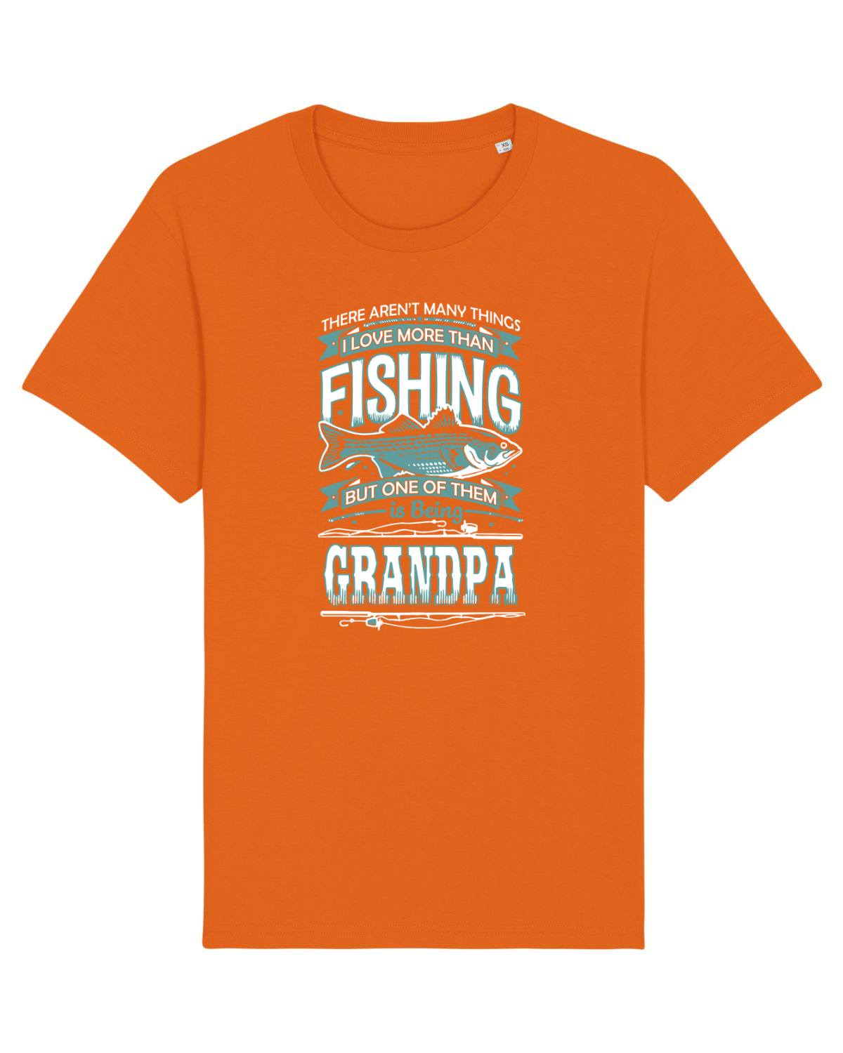 Tricou mânecă scurtă Unisex Rocker Bright Orange