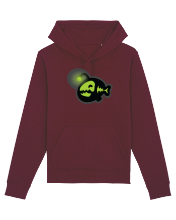 Ghost green fish Burgundy