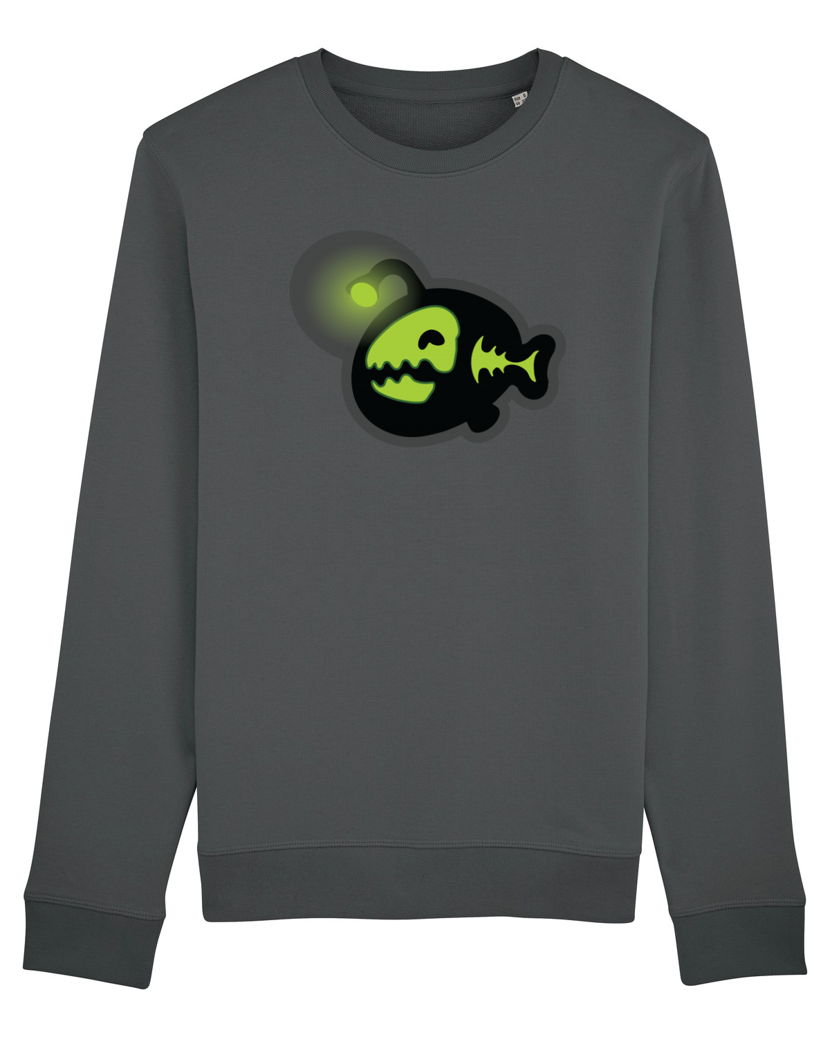 Bluză mânecă lungă Unisex Rise Anthracite