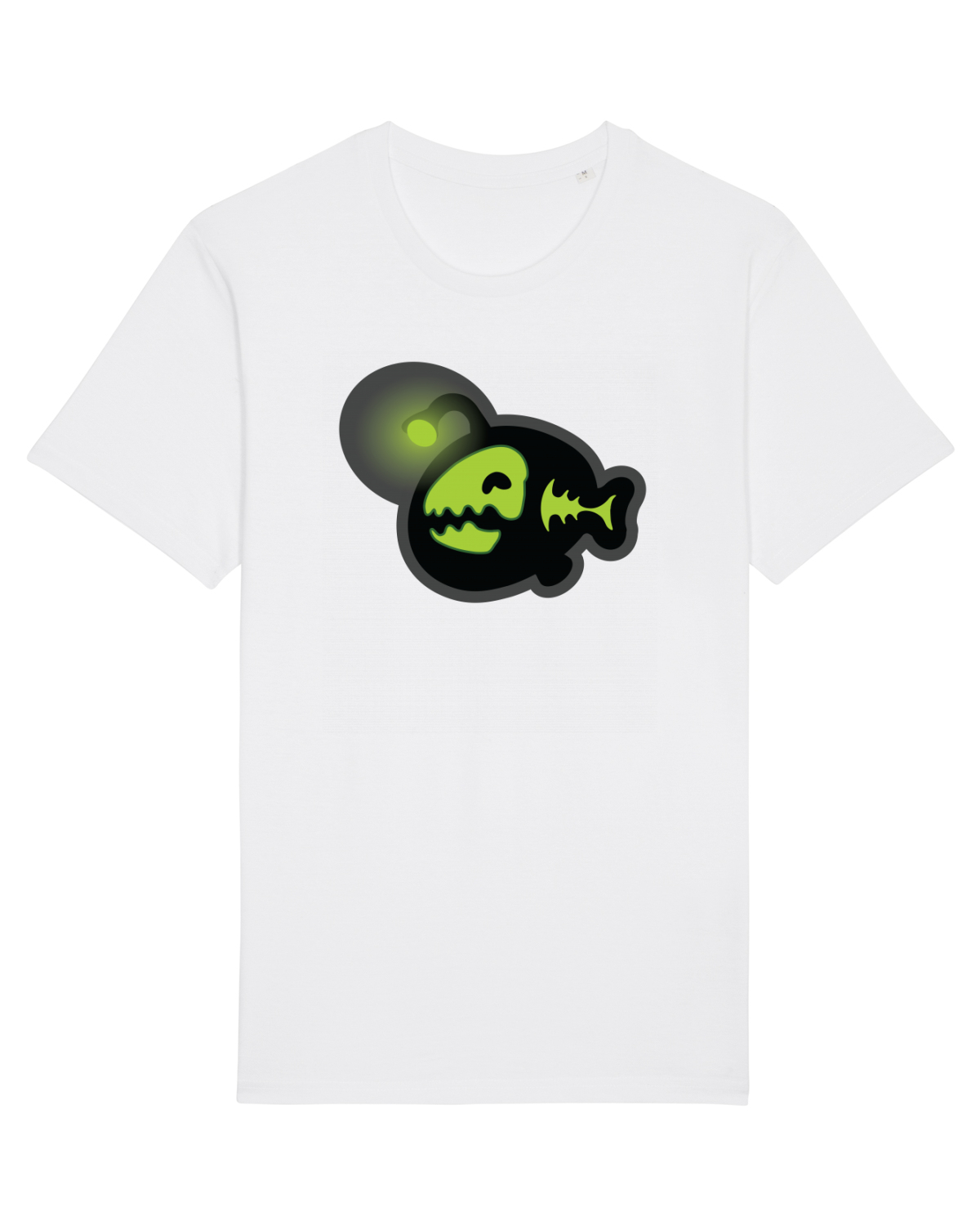 Tricou mânecă scurtă Unisex Rocker White