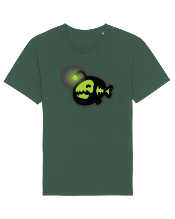 Ghost green fish Bottle Green