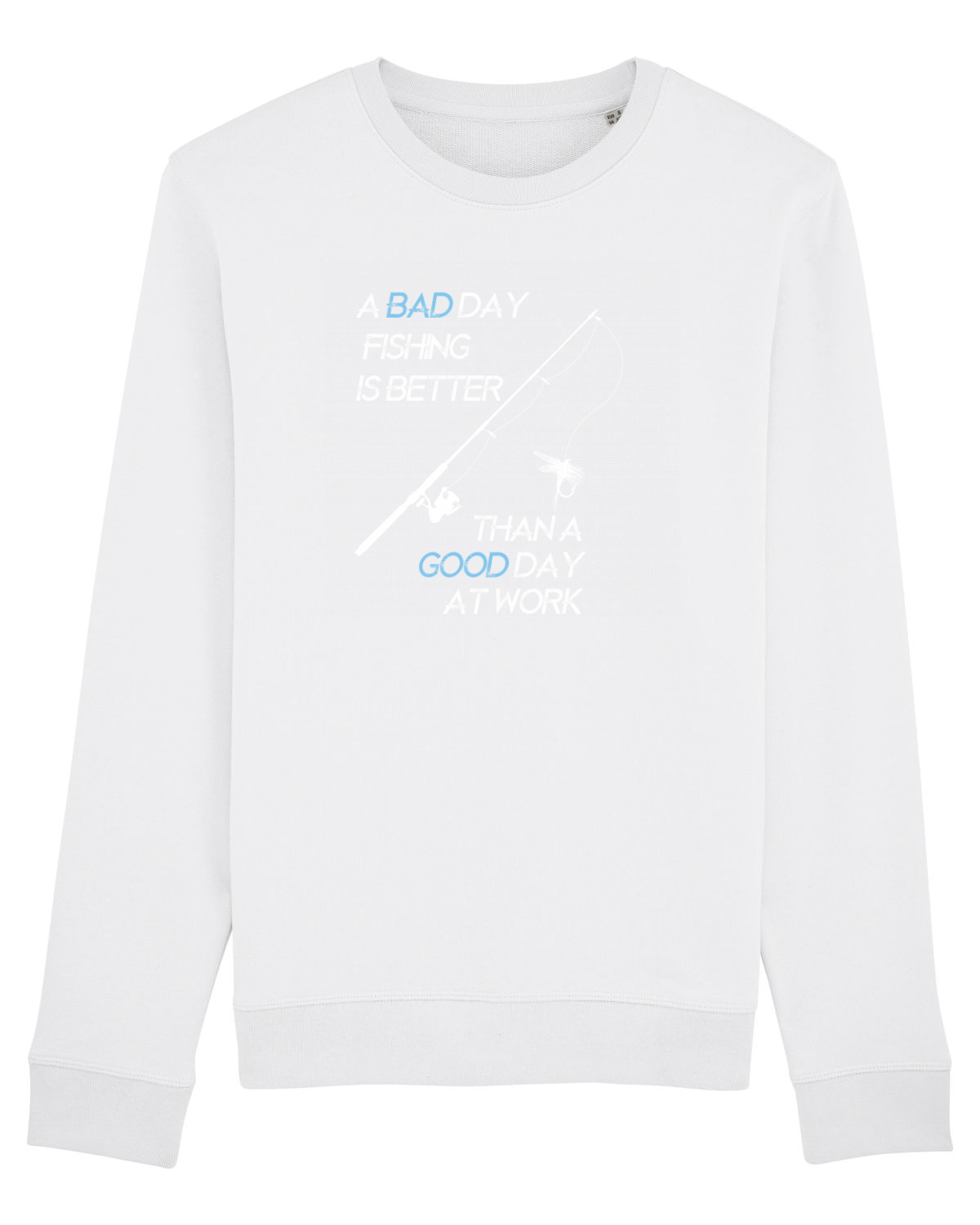 Bluză mânecă lungă Unisex Rise White