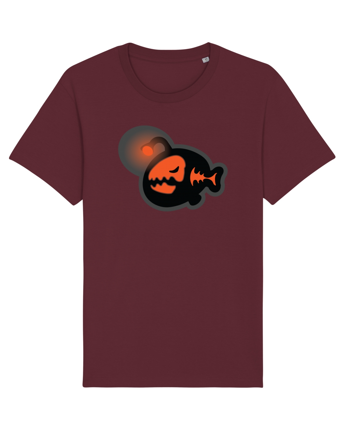 Tricou mânecă scurtă Unisex Rocker Burgundy
