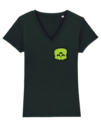 Lil' alien skull Black