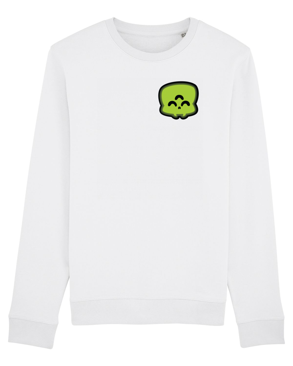 Bluză mânecă lungă Unisex Rise White