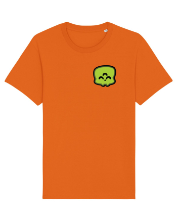 Lil' alien skull Bright Orange
