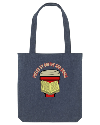Fueled By Coffee And Books Midnight Blue