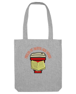 Fueled By Coffee And Books Sacoșă textilă