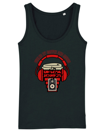 Fueled By Coffee And Music  Black