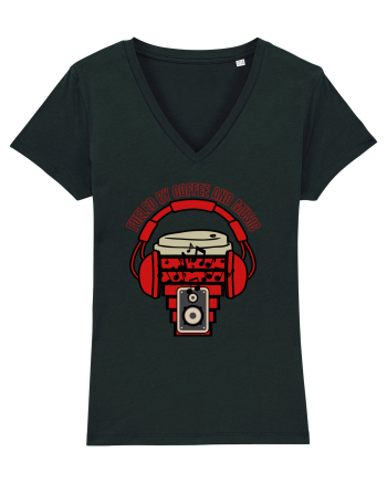Fueled By Coffee And Music  Black