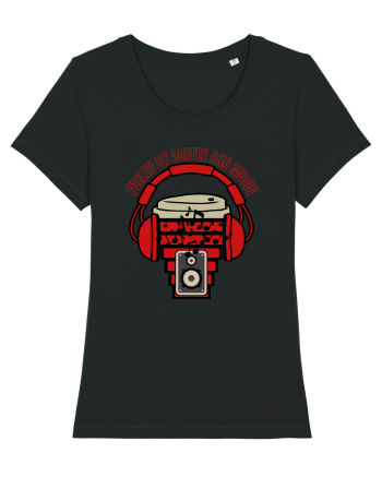 Fueled By Coffee And Music  Black