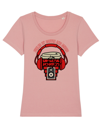 Fueled By Coffee And Music  Canyon Pink