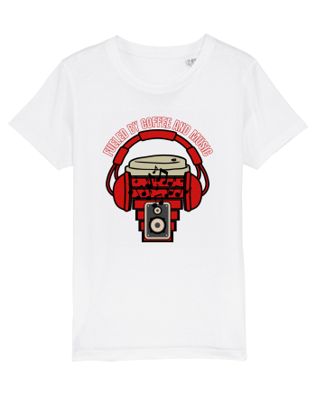 Fueled By Coffee And Music  White