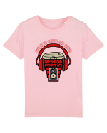 Fueled By Coffee And Music  Tricou mânecă scurtă  Copii Mini Creator