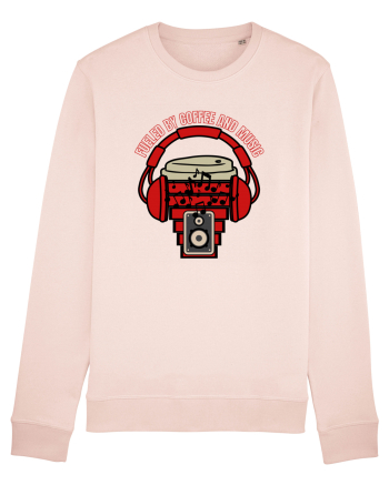 Fueled By Coffee And Music  Candy Pink
