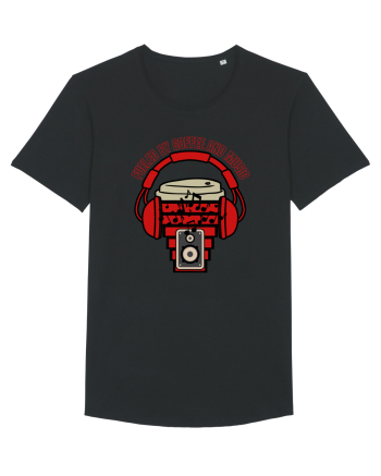 Fueled By Coffee And Music  Black