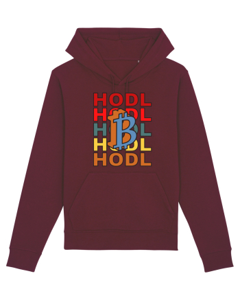 Hodl.Cadou Pentru Iubitorii De Crypto Burgundy