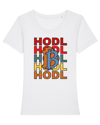 Hodl.Cadou Pentru Iubitorii De Crypto White