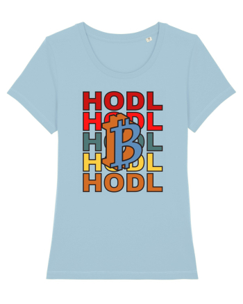 Hodl.Cadou Pentru Iubitorii De Crypto Sky Blue