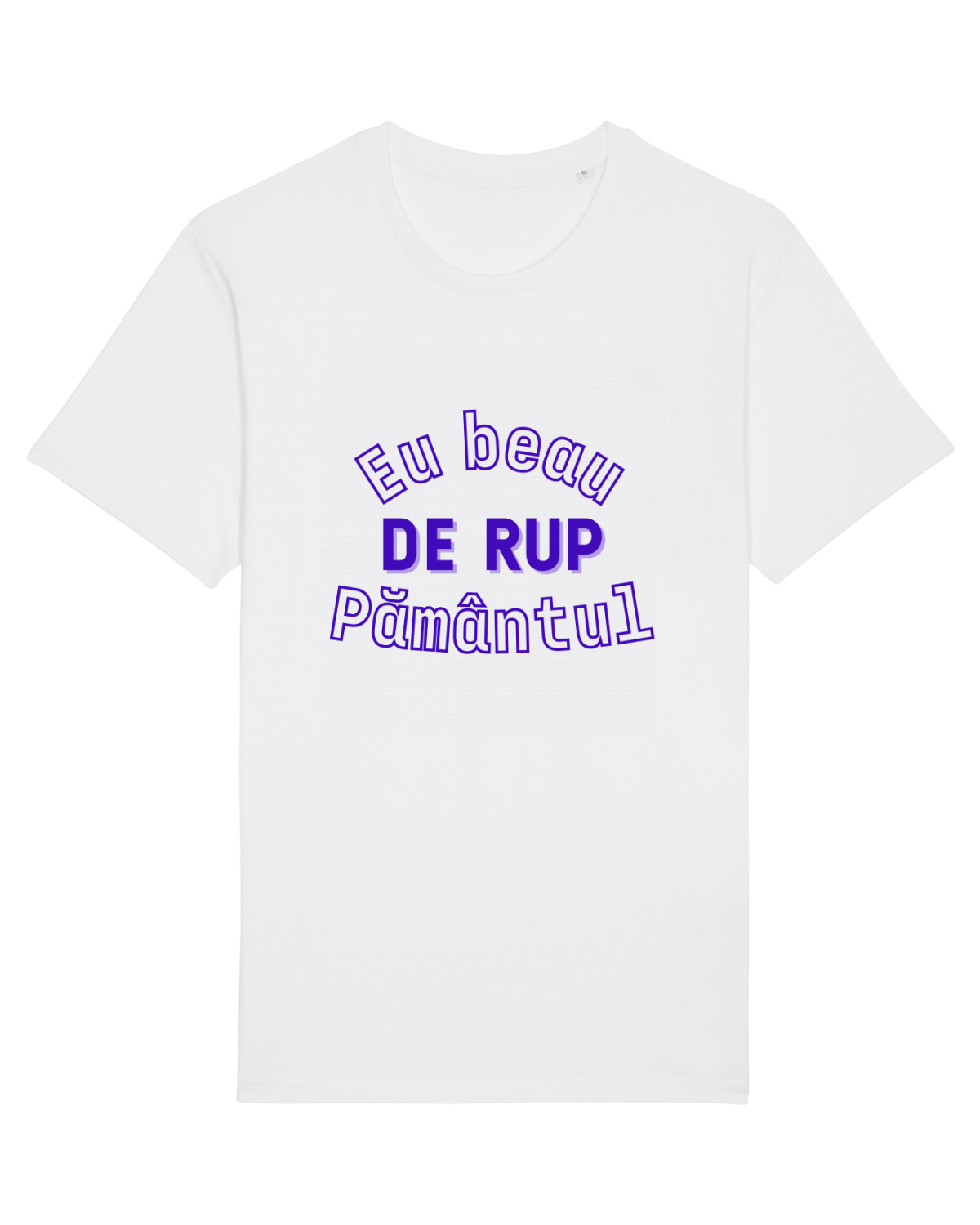 Tricou mânecă scurtă Unisex Rocker White